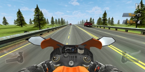 Fitur Traffic Rider Mod Apk